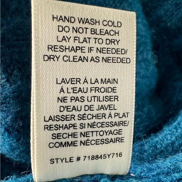 Rebecca Taylor Lofty Alpaca Puff Sleeve Sweater Size XS - Picture 16 of 16